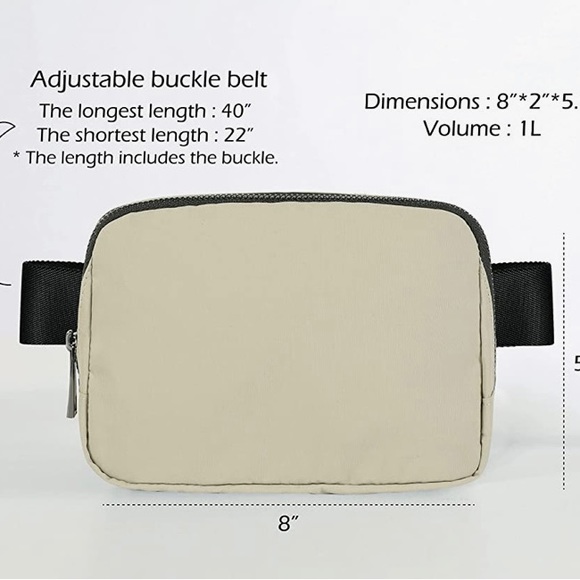 Unisex Mini Belt Bag - Picture 5 of 9